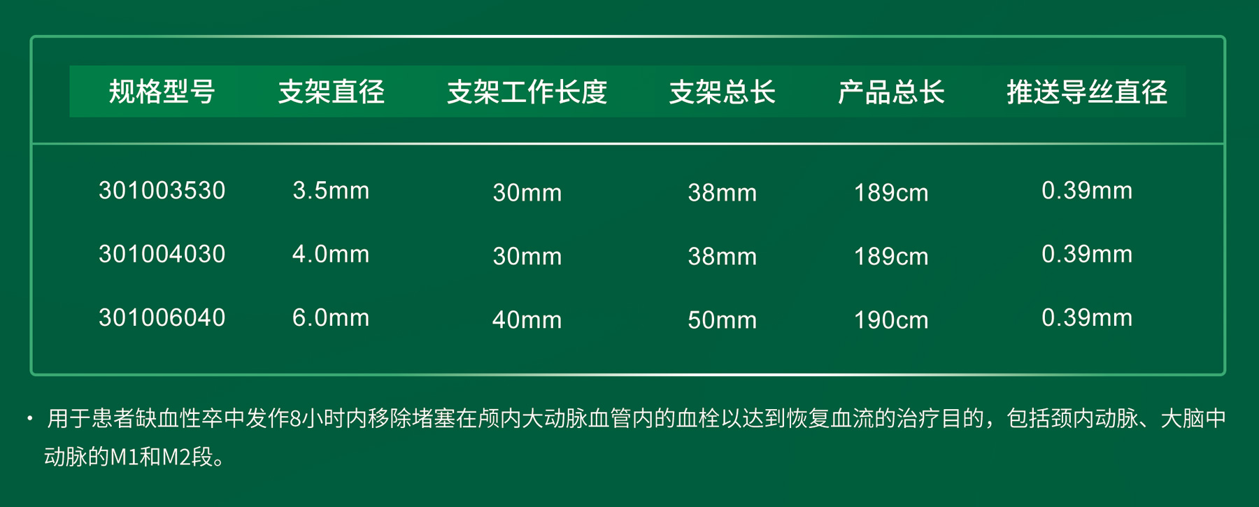 天弋®颅内取栓支架